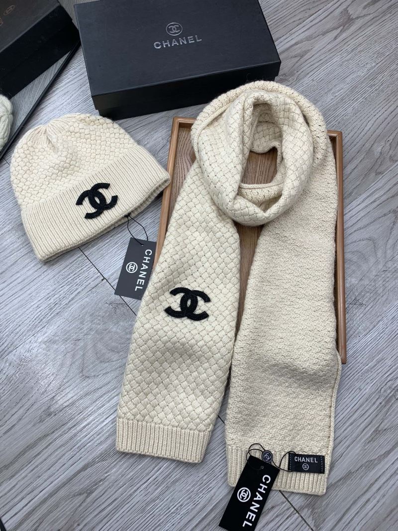 Chanel Caps Scarfs